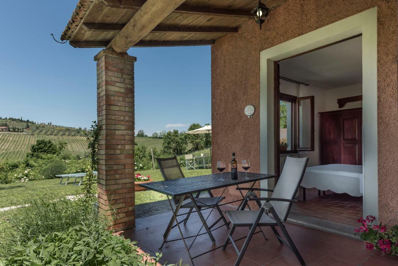 Villa Del Sole San Gimignano Exterior foto